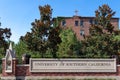 Exterior signage University of Southern California Royalty Free Stock Photo